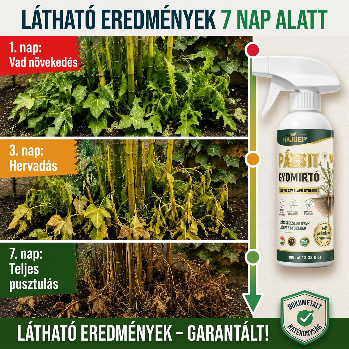 ⚡ 50% KEDVEZMÉNY ⚡ Könnyű és stresszmentes gyomirtás a kertben – Hatékony megoldás otthoni használatra