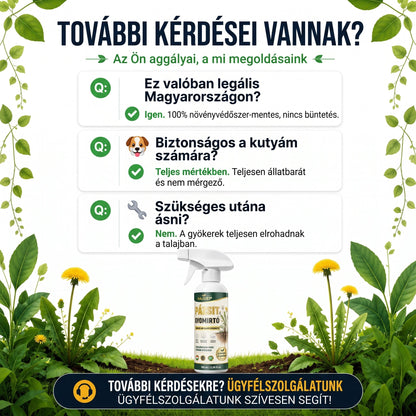⚡ 50% KEDVEZMÉNY ⚡ Könnyű és stresszmentes gyomirtás a kertben – Hatékony megoldás otthoni használatra