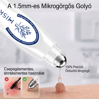 ✨ 🔥 Most 50% kedvezménnyel elérhető! ✨🚢 Hiskin® 7 napos Szemölcseltávolító Roll-on Ápoló Folyadék (Fájdalommentes rollerball technológia, hegek nélkül) 🐬