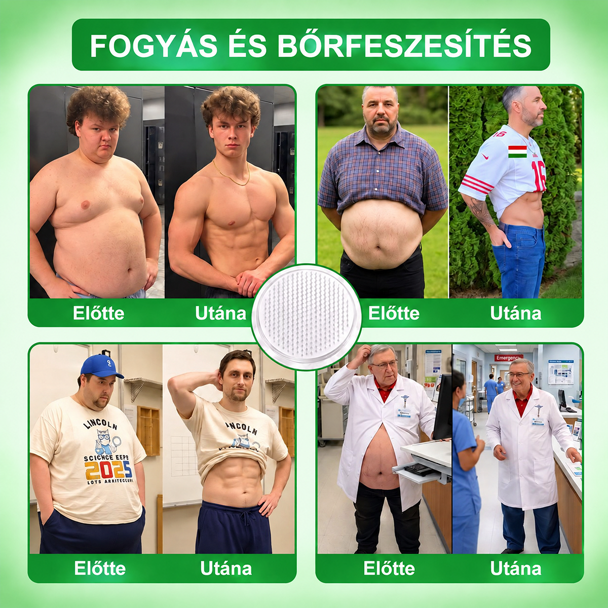 GeeLemon® Berberin + Moringa nano-mikrotűs tapasz – Testsúlykontroll és bőrápolás