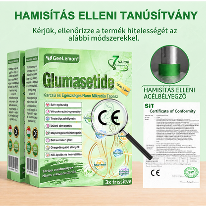GeeLemon® Berberin + Moringa nano-mikrotűs tapasz – Testsúlykontroll és bőrápolás