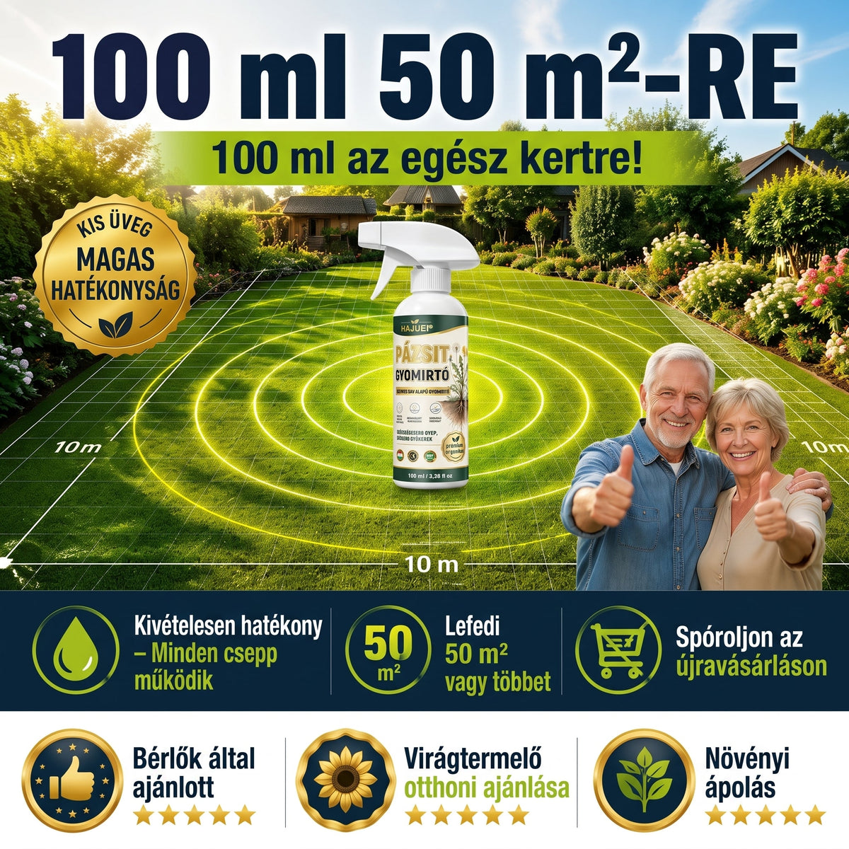 ⚡ 50% KEDVEZMÉNY ⚡ Könnyű és stresszmentes gyomirtás a kertben – Hatékony megoldás otthoni használatra