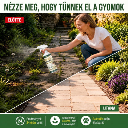 ⚡ 50% KEDVEZMÉNY ⚡ Könnyű és stresszmentes gyomirtás a kertben – Hatékony megoldás otthoni használatra