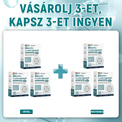 🎁 -50% AKCIÓ! PURESHADE® 2 az 1-ben mikrotűs és hidrokolloid tapasz 🍀 | Láthatatlan tapasz arcra és testre | Bőrhibák, aknék és bőröregedés jeleinek ápolására